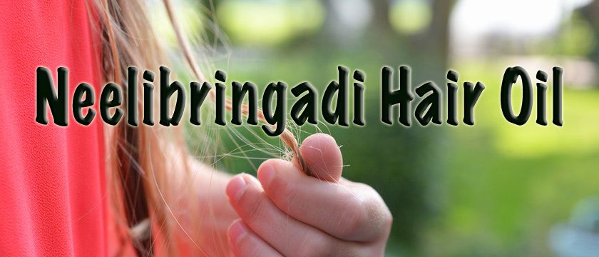 Neelibringadi hair oil